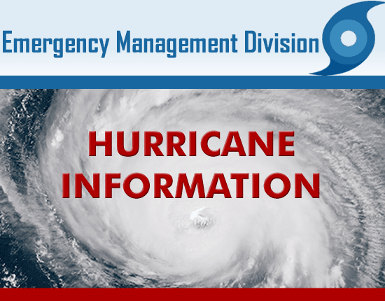 Hurricane Information, Emergency Management Division