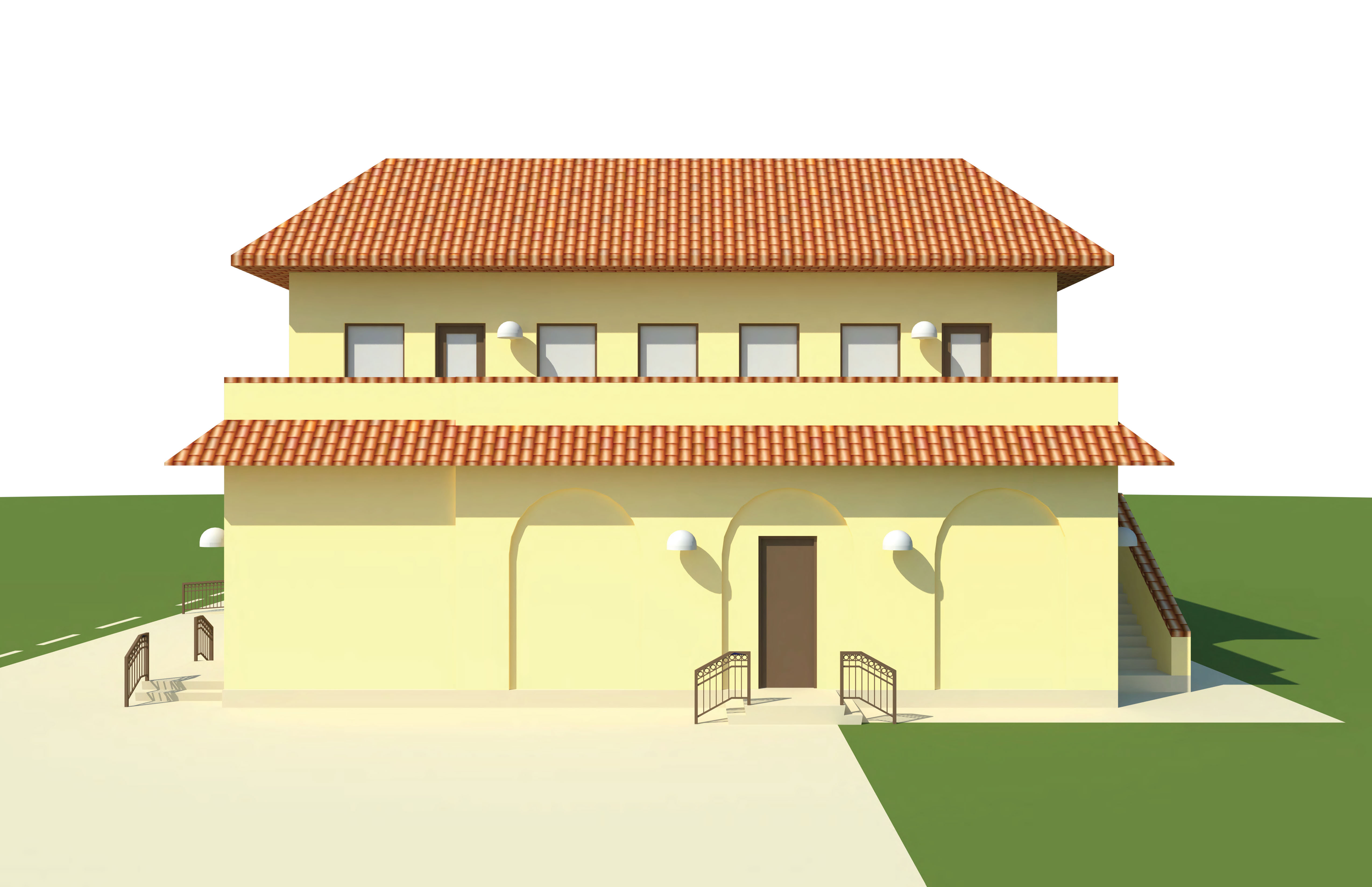 Winson Water Treatment Plant at Sunkist Grove - Elevation East