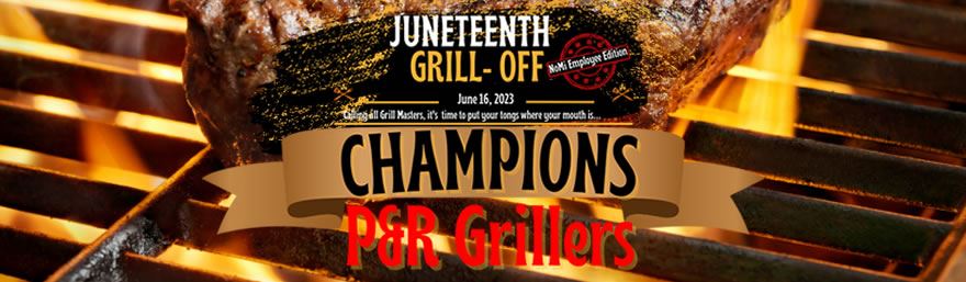Juneteenth Grill-Off NoMi Employee Edition 2023 Champions