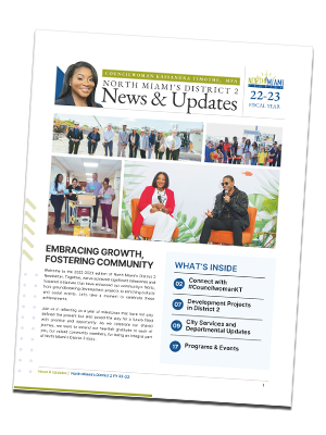 North Miami District 2, Newsletter