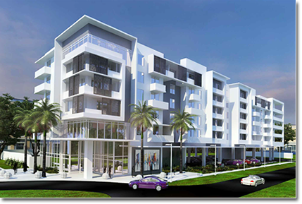 Rendering of the North Miami Condos